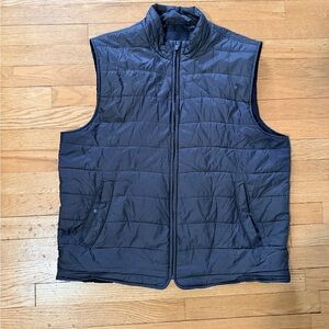 Marc Anthony Black Light Weight Outerwear Vest Men’s XL